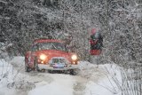 Schneegestöber Rallye