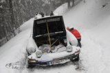 Schneegestöber Rallye