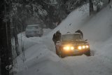 Schneegestöber Rallye