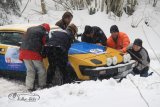 Schneegestöber Rallye