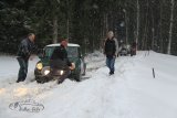 Schneegestöber Rallye