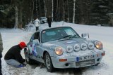 Schneegestöber Rallye