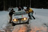 Schneegestöber Rallye