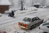 Schneegestöber Rallye