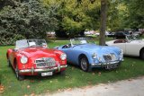 Swiss Classic British Car Meeting Morges