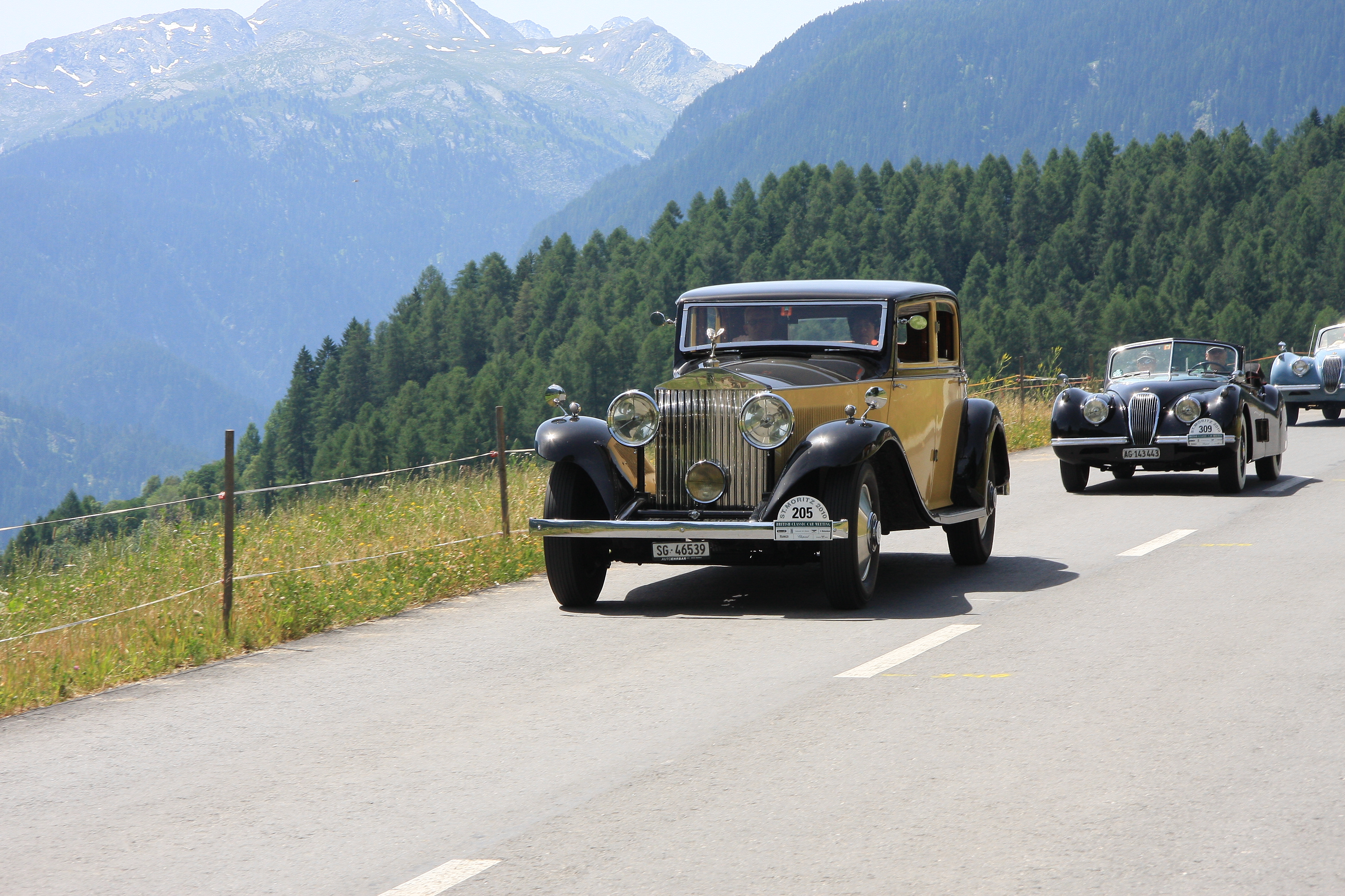 British Car Meeting St. Moritz 2010