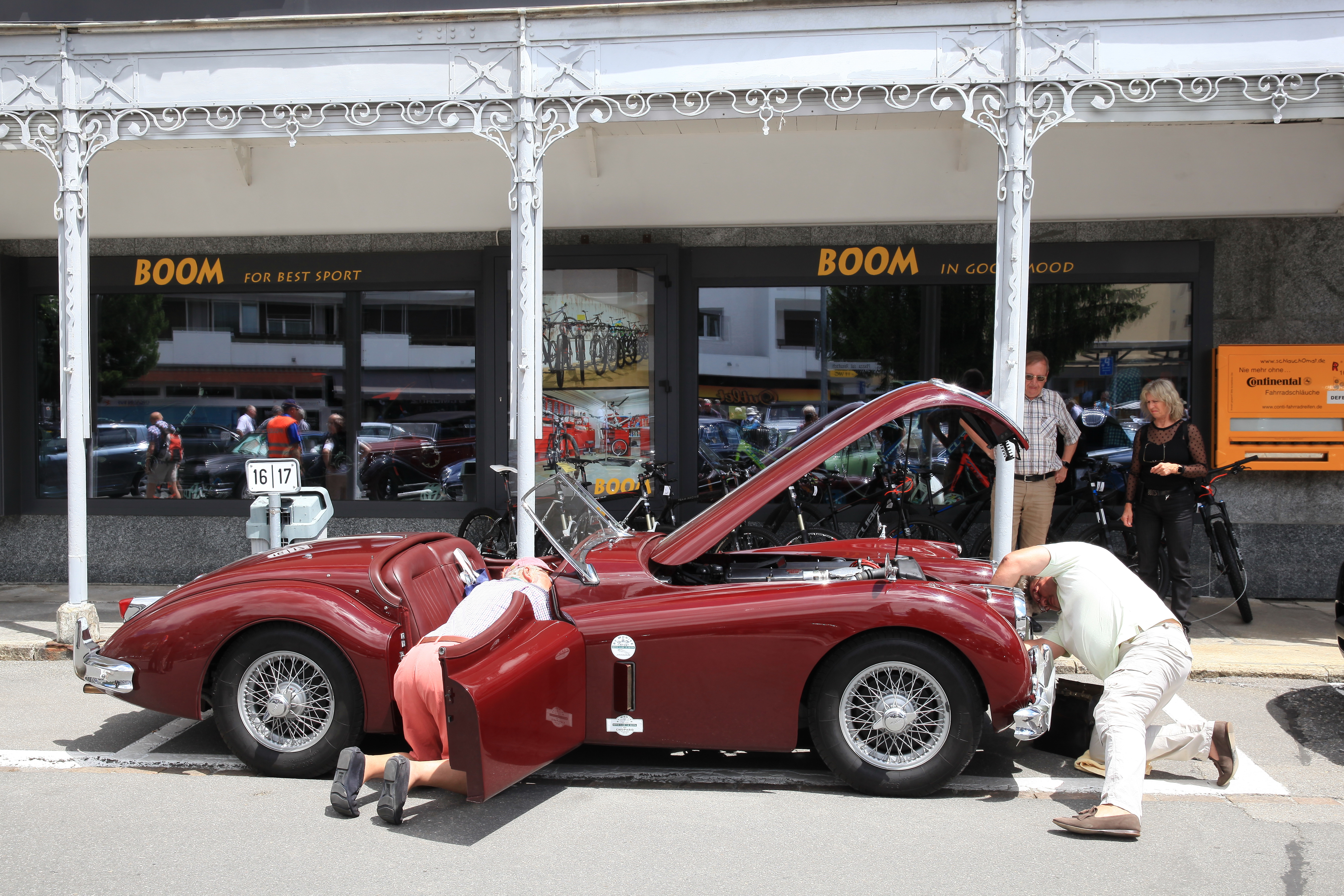 British Classic Car Meeting St. Moritz 2017