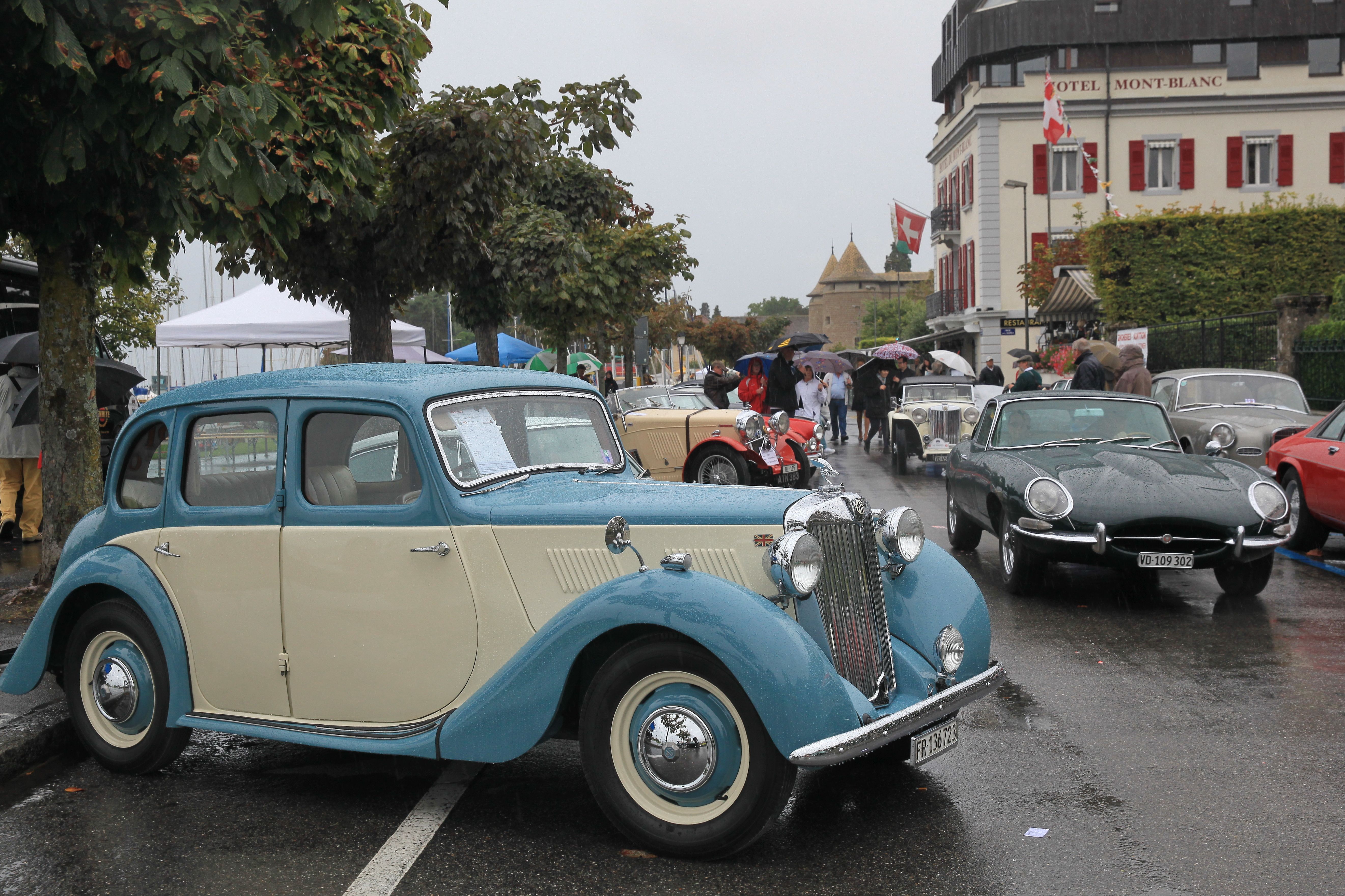 Swiss Classic British Car Meeting Morges 2016