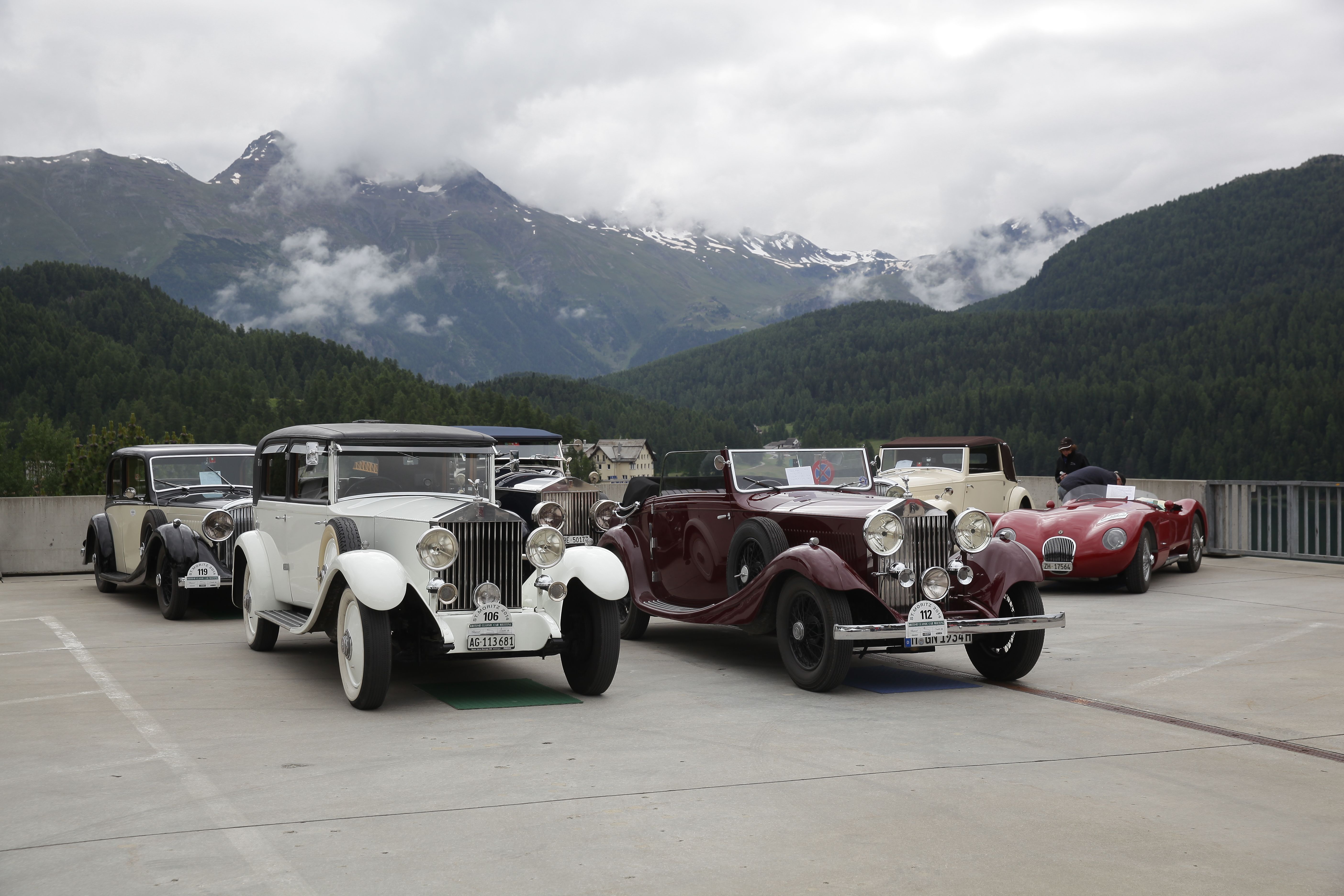 British Classic Car Meeting St. Moritz