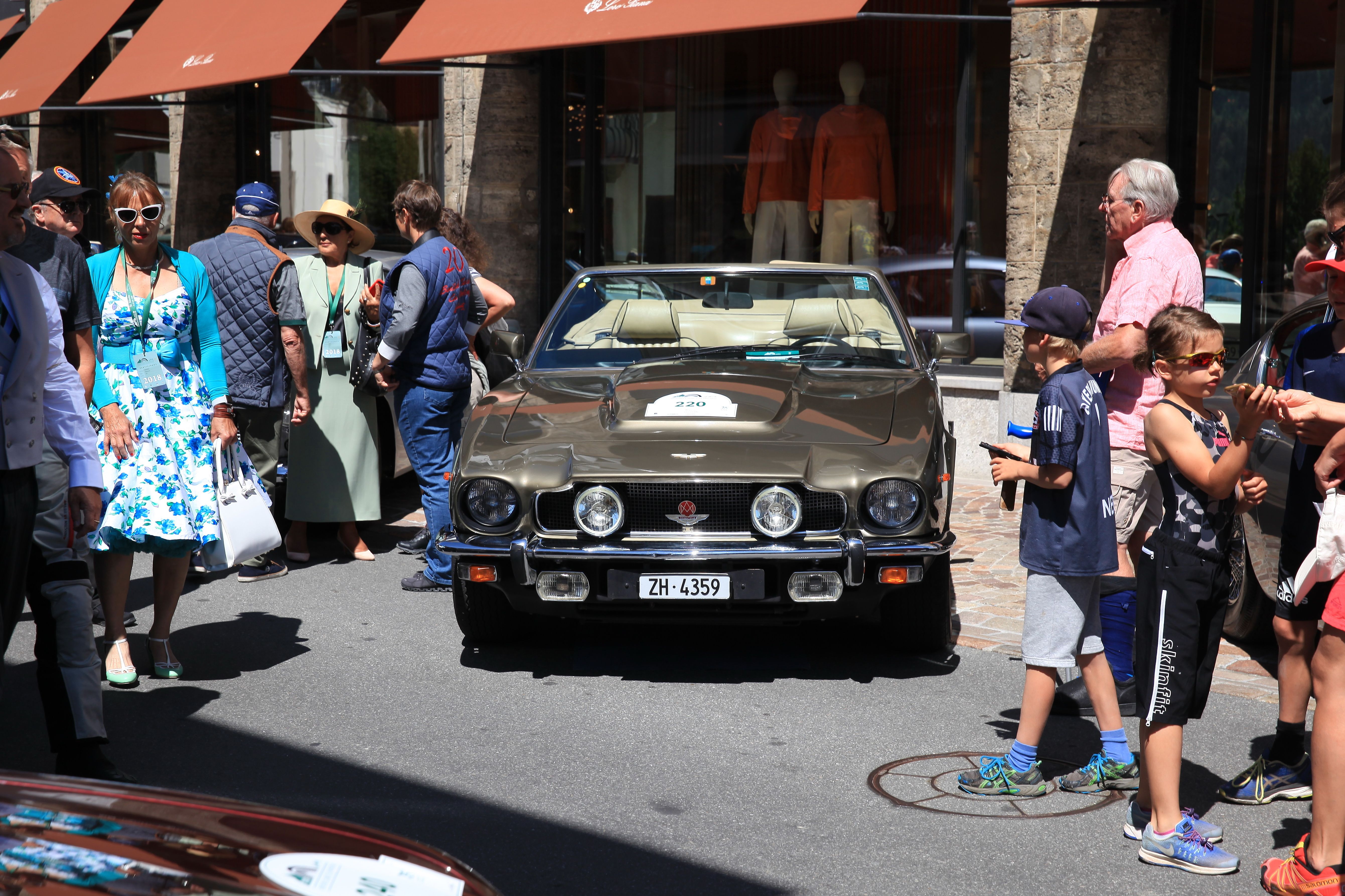 British Classic Car Meeting St. Moritz 2018