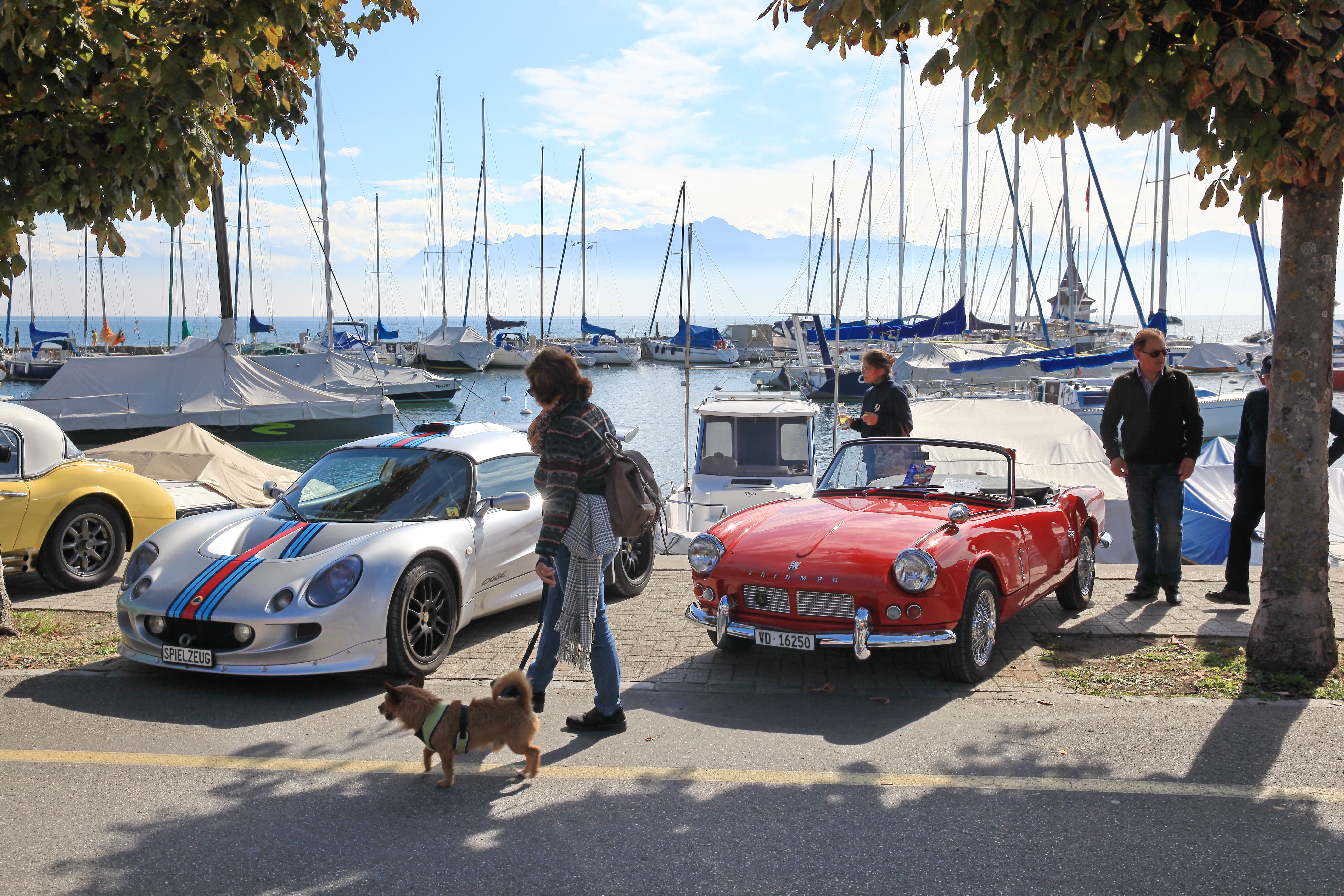 Swiss Classic British Car Meeting Morges