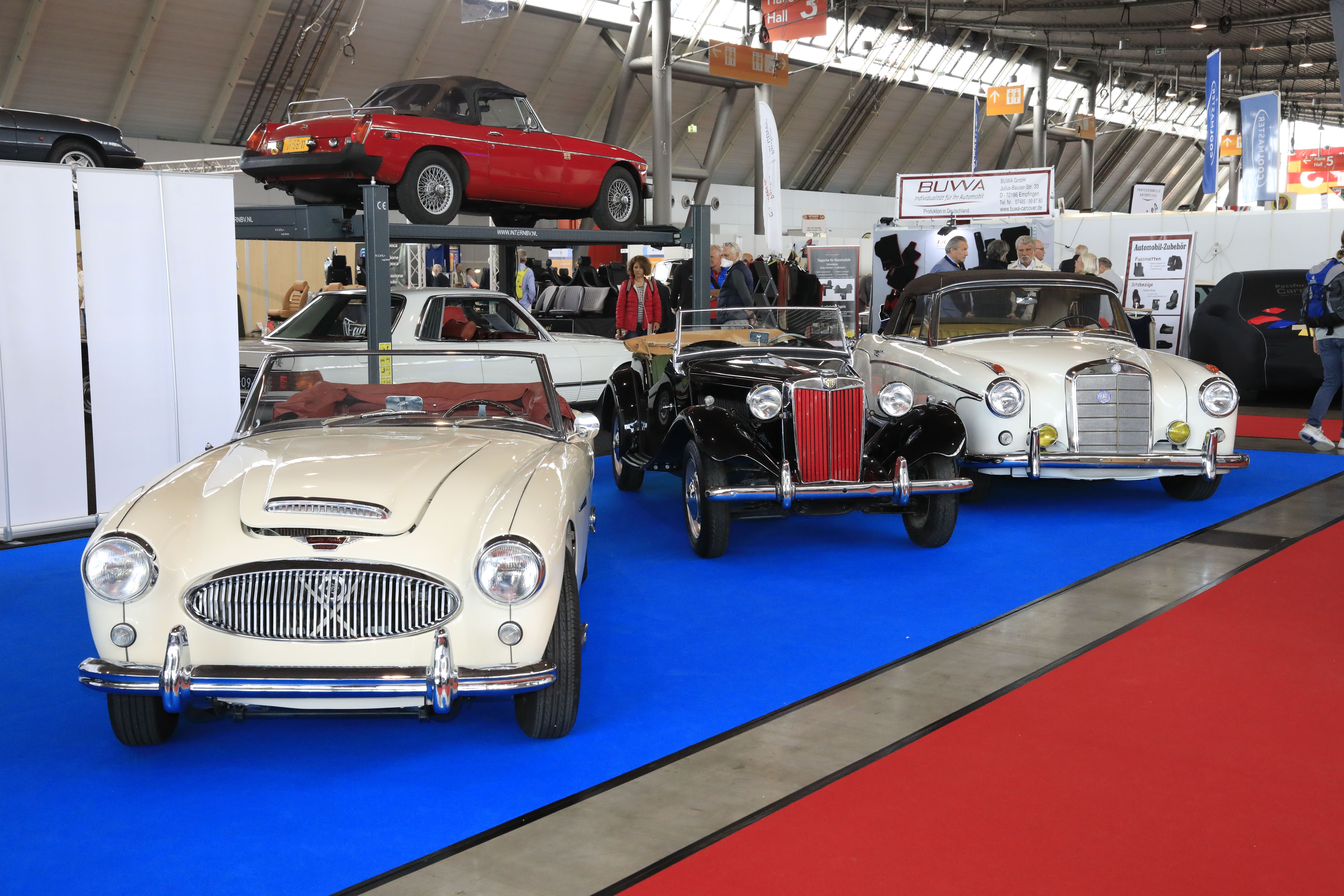 klassische Oldtimer Cabrios