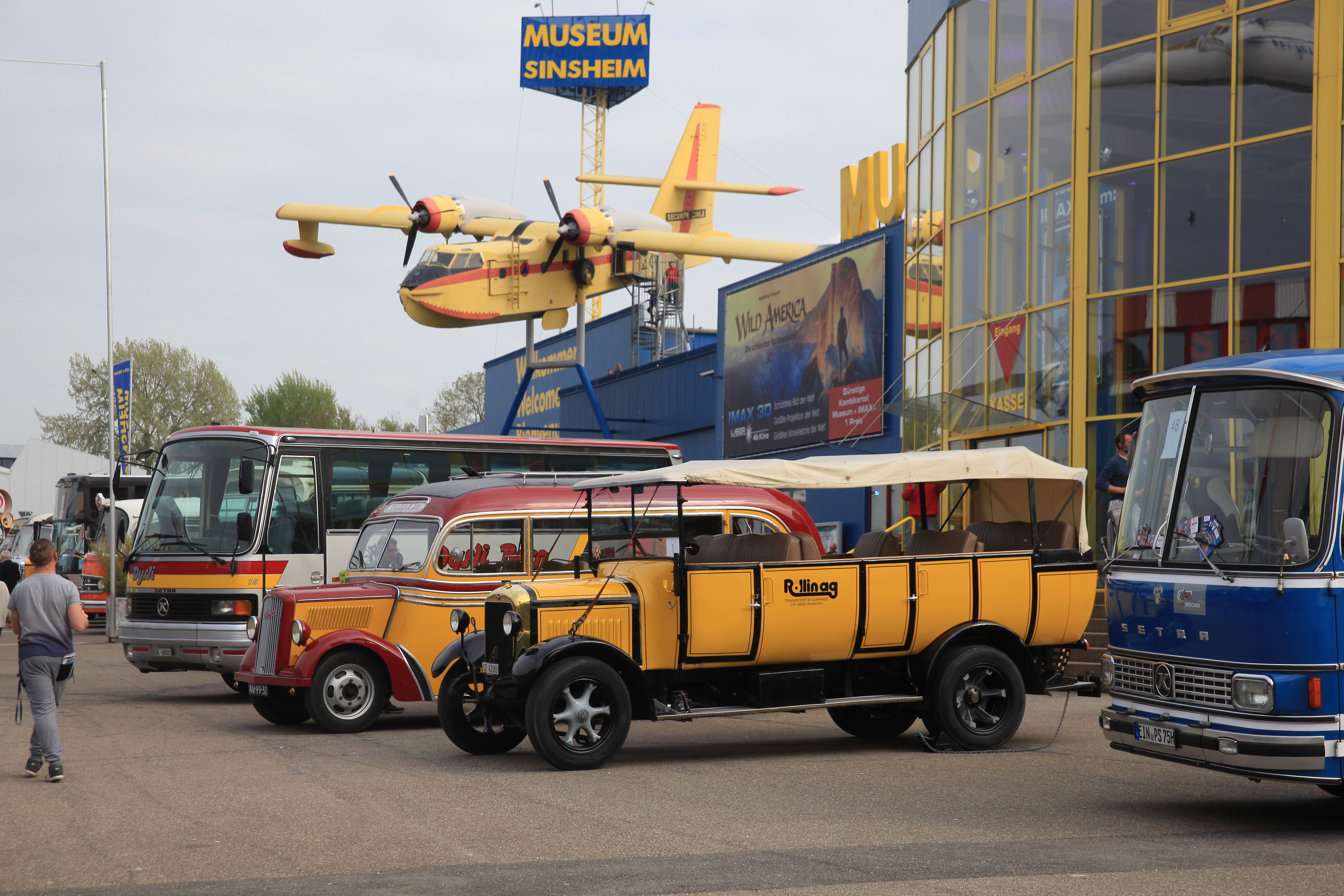 Oldtimer-Bus Treffen Sinsheim