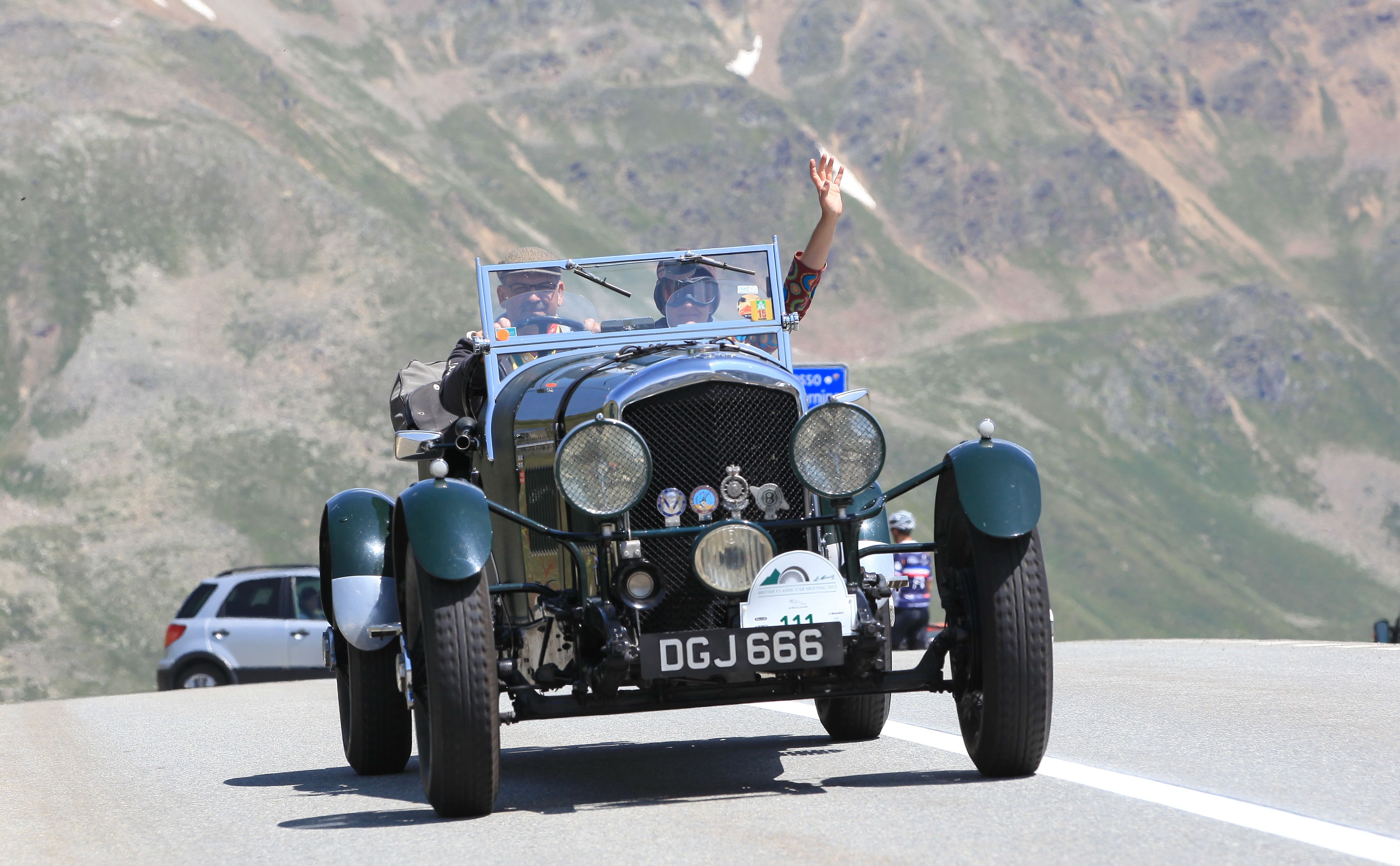 British Classic Car Meeting St. Moritz 2015