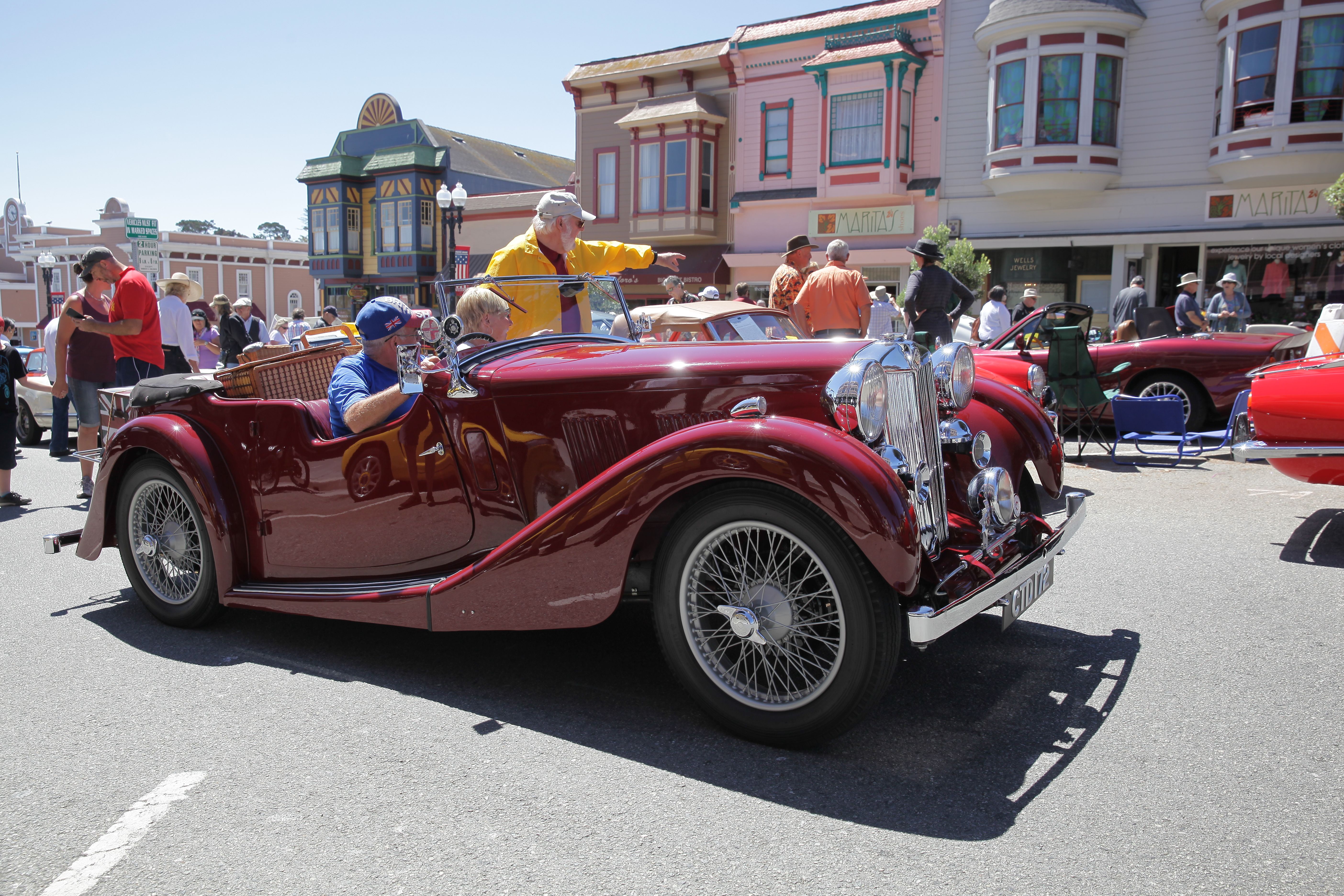 The Little Car Show Pacific Grove