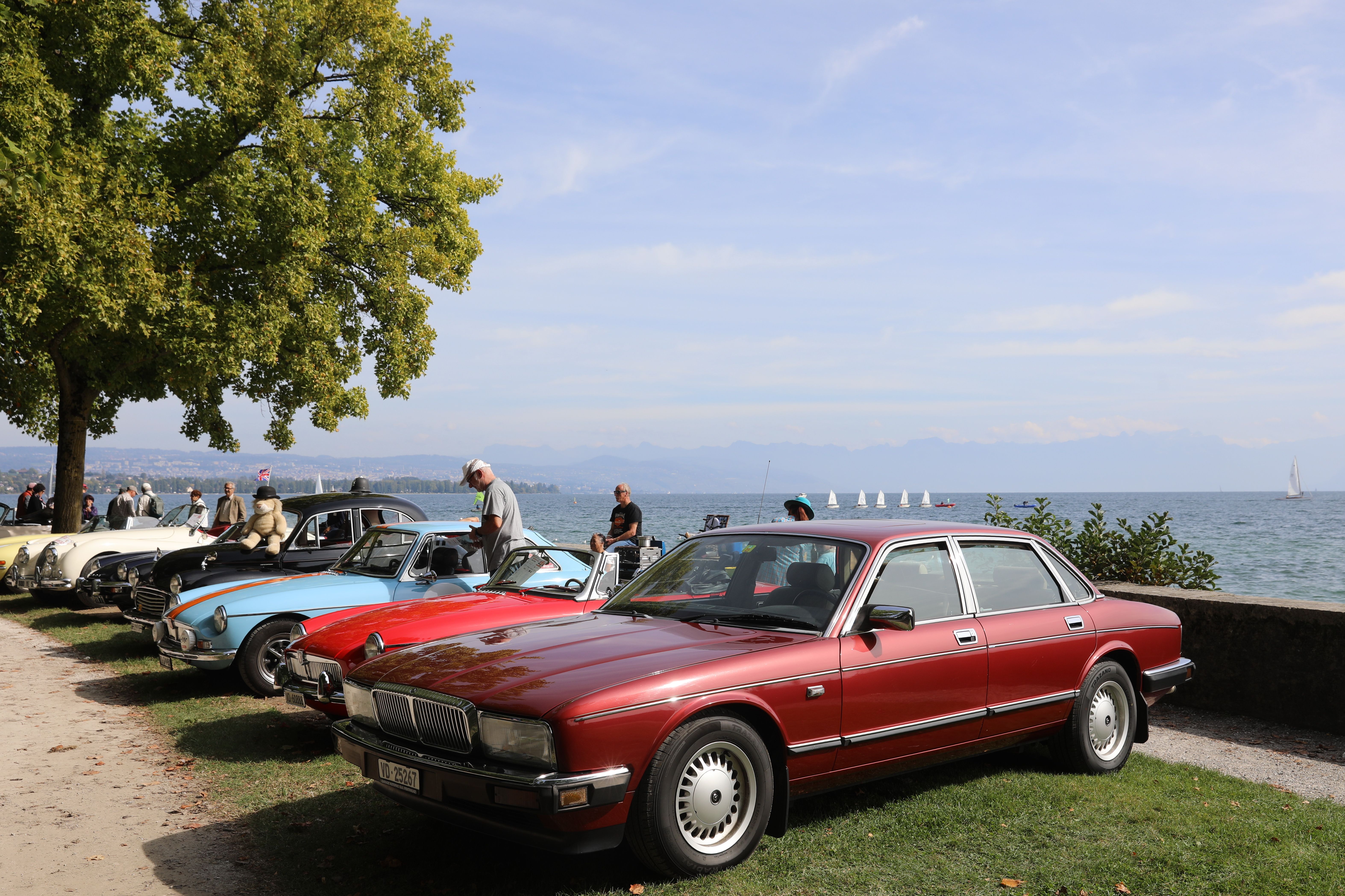 Swiss Classic British Car Meeting Morges