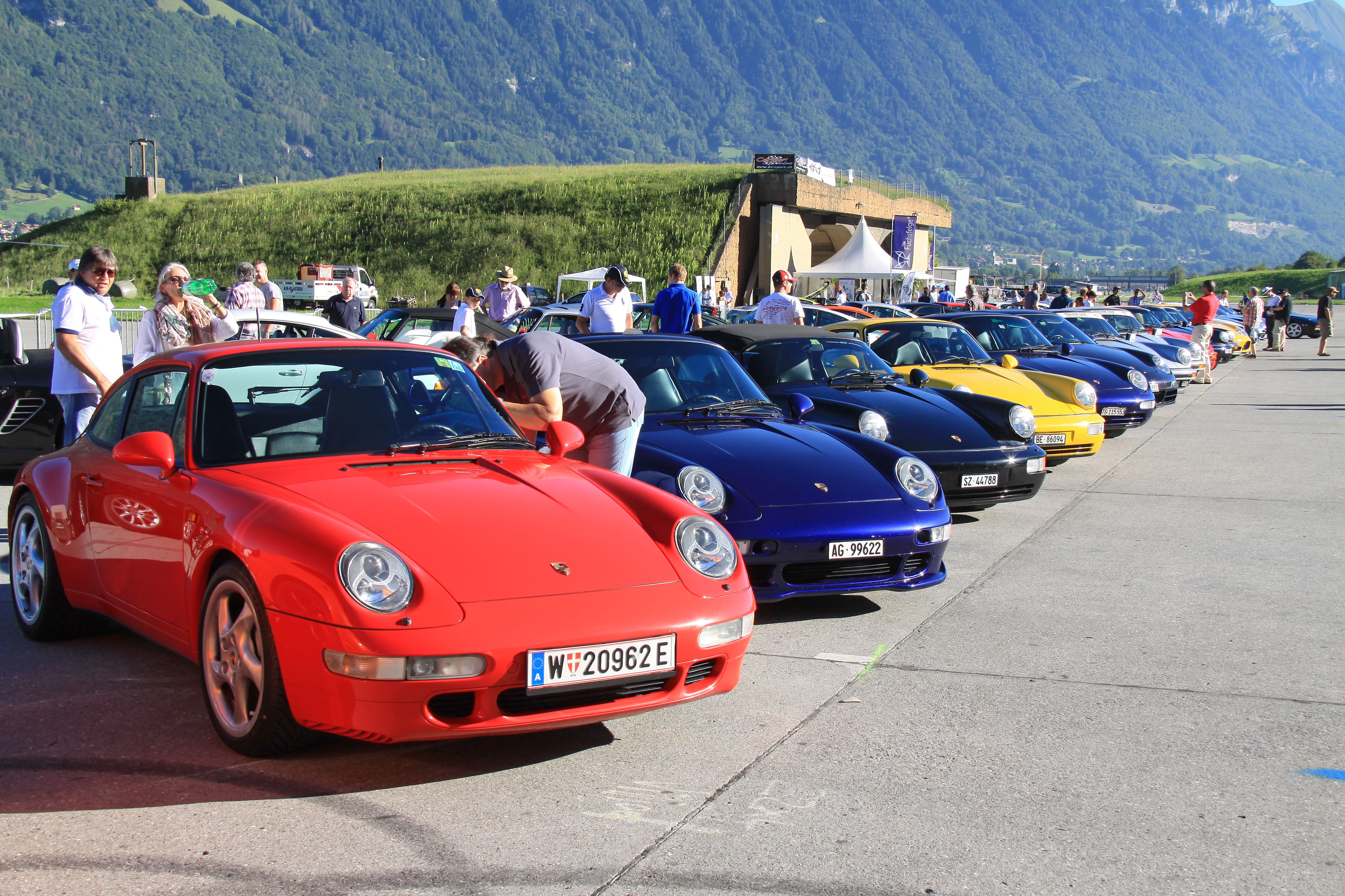 Porschetreffen Interlaken