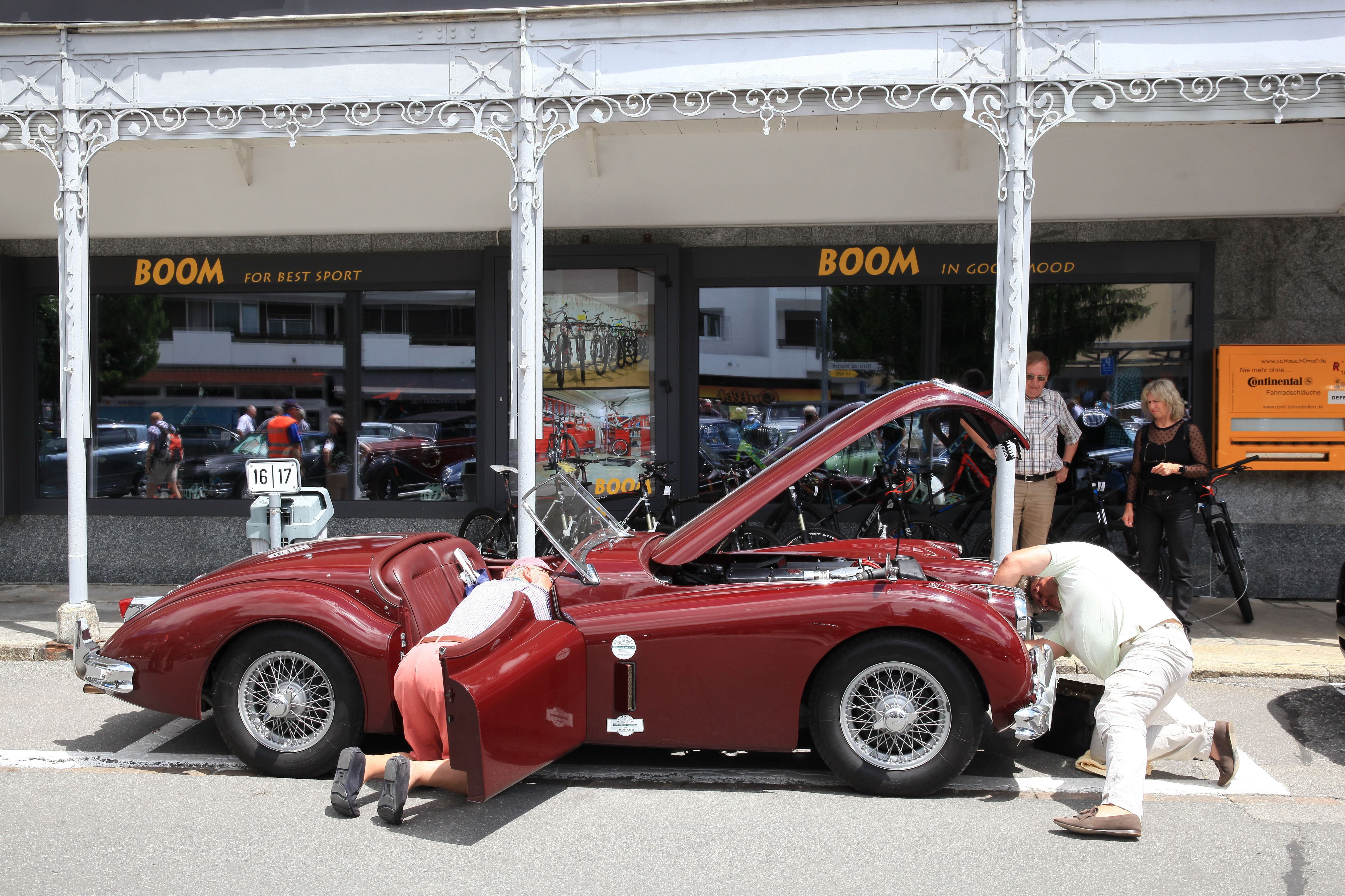 British Classic Car Meeting St. Moritz 2017