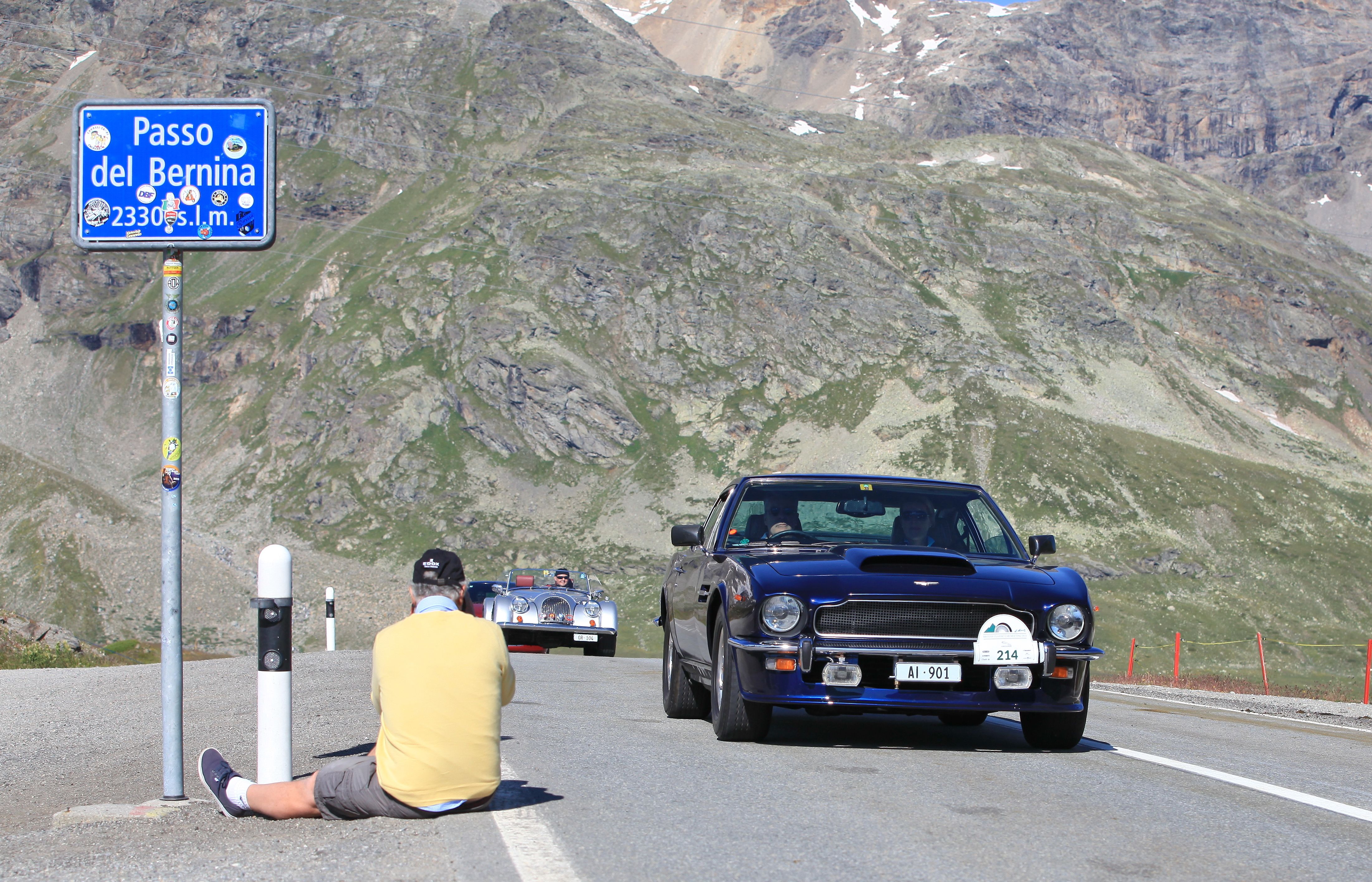 British Classic Car Meeting St. Moritz 2015